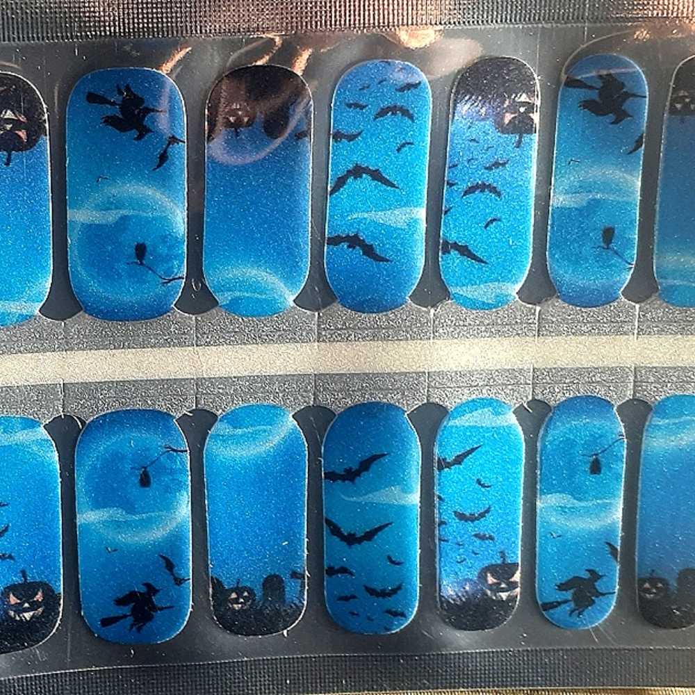 Spooky Halloween Nail Stickers